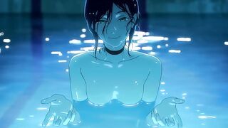 Midnight Swim with REZE Hentai Chainsaw Man Uncensored