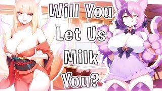 [FF4M] For Your Job Interview, Two Hot Monster Girls Milk You To Ensure Quality [Lewd ASMR Preview]