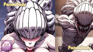 Jujutsu Kaisen Hentai - Big Tits RIKA CURSED On Top By PandaDady