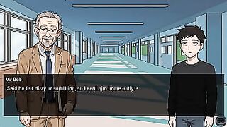 [Hentai Gameplay] my friend fuck my stepmom [2025]