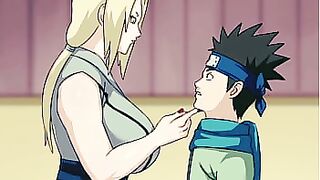 Tsunade não perdou o jovem aprendiz