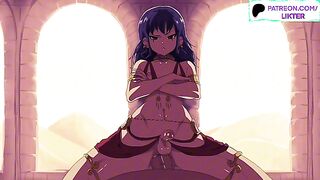 CYTE FEMBOY DANCING ON THE DICK POV HENTAI
