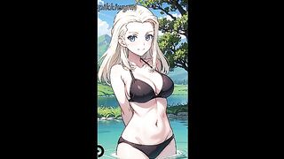 Hot anime girl - Fap challenge (metronome) Part 1