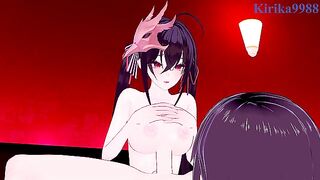 Taihou and I have intense sex at a love hotel. - Azur Lane Hentai