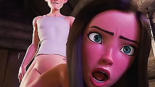 First Anal Try for Perv Magician Babe