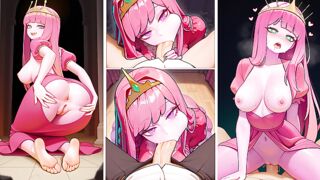 Princess Bubblegum Gets Sticky and Sweet