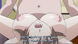 Hentai wife fucked by two guys in front of husband