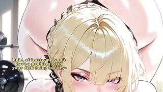 Evelyn Chevalier helps you with your premature ejaculation problems - Hentai JOI[PME,Edging,Worship]