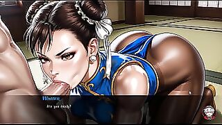CHUN-LI. Porn Training Legend. Ep. 4