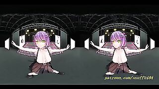 VR180 mmd Towa Dance 3d hololive Hentai