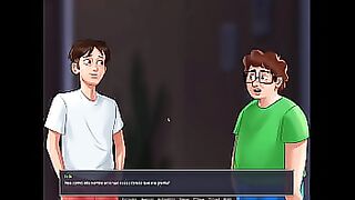 Summertime Saga ep 115 - Menage com a Vizinha Milf Ruiva