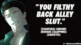 Stranger fucks you in a dark alley | M4F | Male moans | ASMR Audio roleplay