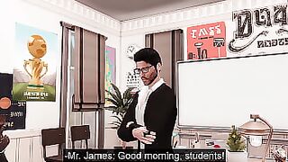 ПРЕПОДАВАТЕЛЬ ВЫЕБАЛ СТУДЕНТКУ В СВОЕМ ПОДВАЛЕ | HENTAI 3D