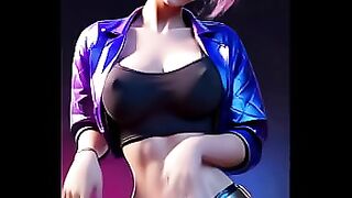 Akali's Playful Dance (ROSÉ - APT.) | LOL | 3D Dance | League of Legends | AI Generated Uncensored Hentai