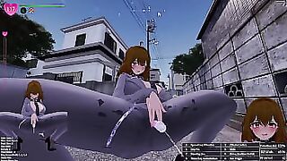 [Hentai Game][3D]Secrets of Exposure,Japan Office Lady part 1