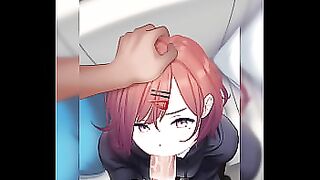 Idolmaster Madoka Hentai POV Blowjob