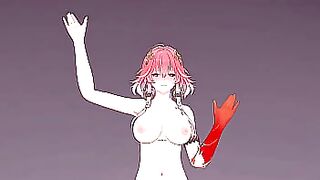 Wuthering Waves - Changli and Jinshi Sex (  Dances ).mp4