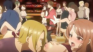 Perv Couples on Swinger Party: First Orgy with my Busty Colleague, Hentai