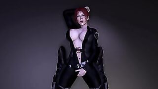 Marvel Black Widow jumps on a dick l 3D animation Hentai [Episode 1]