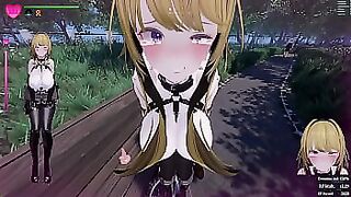 [Hentai Game][3D]Secrets of Nothing,just hanging out and being a meat urinal,no clips