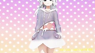 noVR mmd Gura Dance 3d hololive Hentai