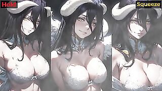 Albedo's Hentai JOI Challenge [Overlord] (Femdom, Riding, Creampie) - AI Generated