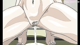 Hentai - He catches his wife fucking the neighbor [UNCENSORED]
