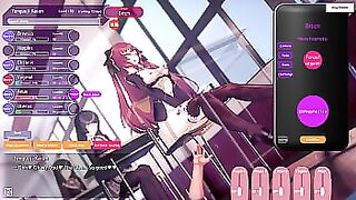 [Hentai Game][Live2.5D]HypnoApp,Karen"The darkness is still... Oh!! I'm Cumming,OMG!!!"