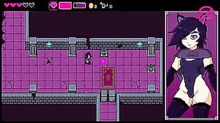 Gameplay The Nekomancer #1 Niedlicher Femboy Catboy kämpft gegen Monster