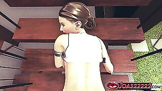 Padmé Amidala 3D Hentai – Lifting, Doggystyle & Side Fuck on Sofa – Huge Cumshot on Big Ass (Star Wars XXX)