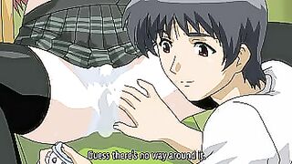 Hentai teen fucks step sister and another hottie