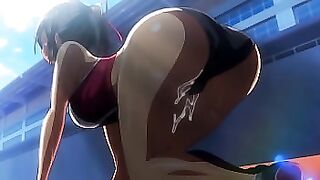 Stolen Girlfriend 1 - Ugly bastard coach bangs girlfriend while boyfriend watches - NTR hentai