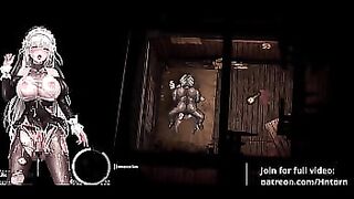 [Gallery] Nun having Sex with villagers cumming inside her Hentai Game