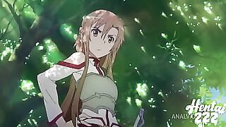 SAO - Asuna Yuuki Double Penetration Hentai