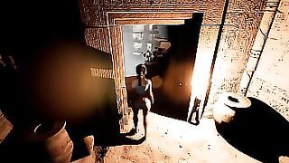 Lara solves a puzzle and gets cum in her pussy for it 3D Hentai Game