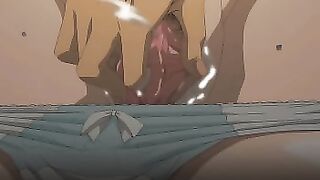 Unexpected Squirting Orgasm at Cinema: Couldn't Resist His Fingers Sliding Inside(Hentai Anime) Eng Sub