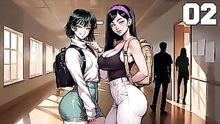 My New Girlfriend #02 - Planning a Sexy Date with Big Titty Violet ( Taboo Hentai Game )