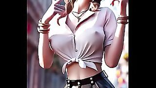 Aerith's Teasing Dance (Girl's Day - Expectation) | FF7 | 3D Dance | AI Generated | Uncensored Hentai