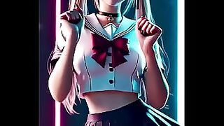 Marie Rose's Playful Dance (T-ara - Bo Peep Bo Peep) | DOA | 3D Dance | AI Generated | Uncensored Hentai Cosplay