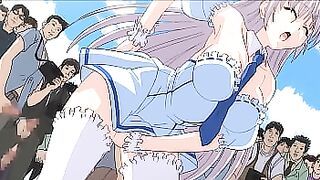 Masturbating in Public while people Watch Me - Hentai