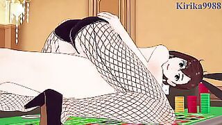 Momo Ayase (Bunny Girl) and Seiko Ayase (Bunny Girl) intense sex. - DAN DADAN Hentai