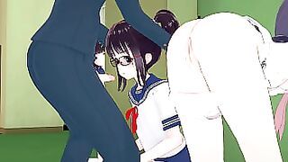 Hentai Animation Curious College Students