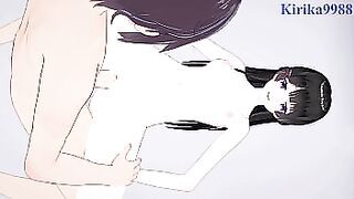 Tsukino Mito and Takamiya Rion intense sex. - Nijisanji VTuber Hentai