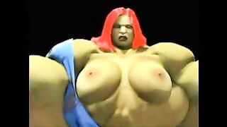 Katt Breast expansion and muscle growth