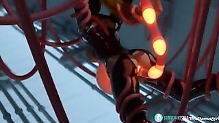 Sci Fi Alien Tentacle Egg impregnation