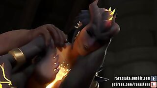 symmetra (overwatch) x-ray double penetration