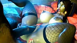 X’Sara Draenei Bimbo Slut Warcraft 3d Porn