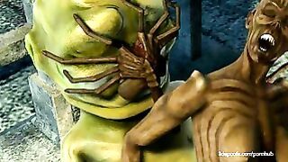 ALIENS! Creepy aliens and dick monsters – what a night to remember