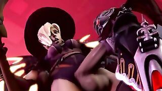 Overwatch Futa Foursome