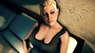 Cassie Cage Takes Care of a Horny Cock 3D Creampie